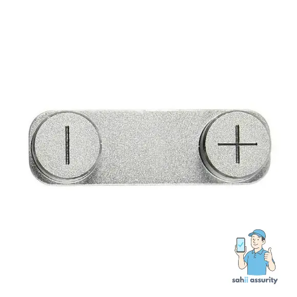 Volume Side Button Outer for Apple iPhone 5s Silver thumbnail